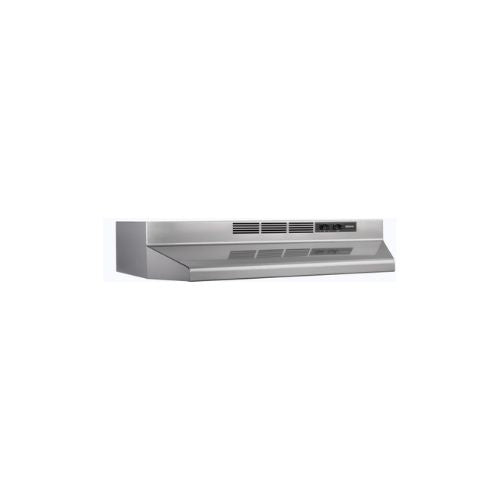 Broan 24 Inch Under Cabinet Stainless Steel Range Hood AV1248 / BU224SF