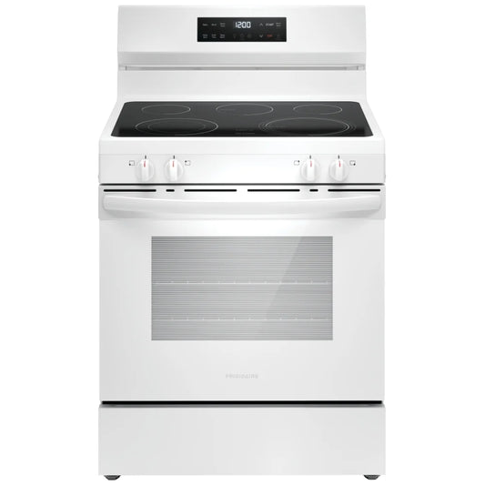 Frigidaire 30 Inch Electric Range with the EvenTemp FCRE306CAW