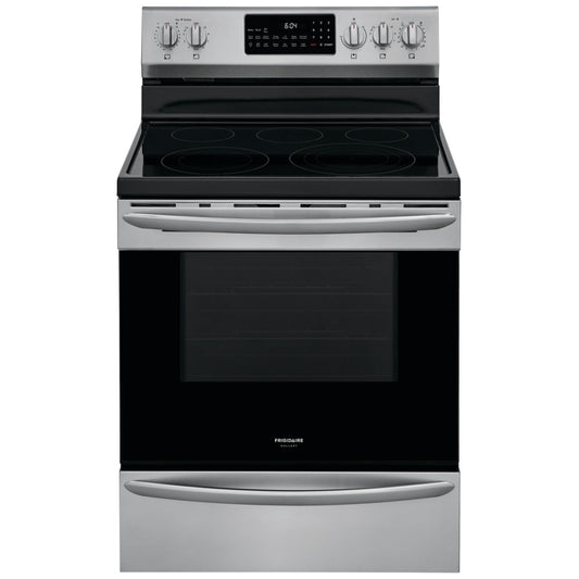 Frigidaire Gallery GCRE306CAF 30" Freestanding Electric Range with Air Fry – Stainless Steel