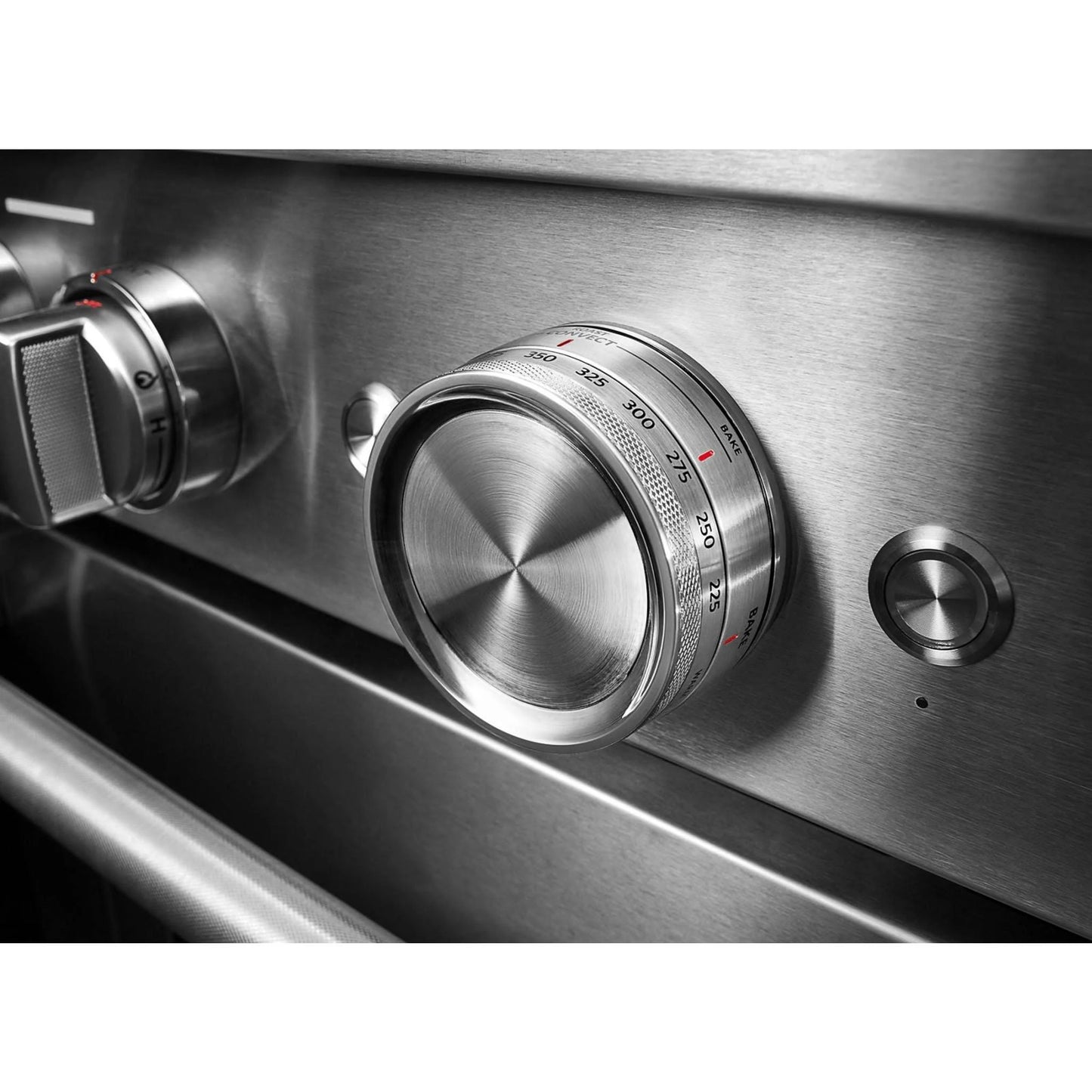 KitchenAid 30 Inch Smart Commercial-Style Gas Range with 4 Burners KFGC500JSS