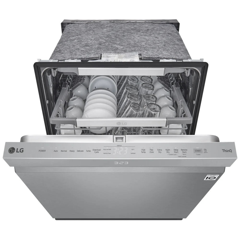 LG Smart Top Control Dishwasher with QuadWash Pro, and Dynamic Dry LDPM6762S
