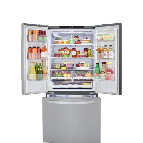 33'' Smudge Resistant French Door Refrigerator with Smart Cooling Plus 25 Cu.Ft.