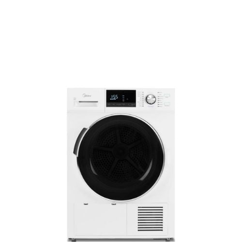 Midea Compact Digital Display Ventless Electric Stackable Dryer MLE27N5AWWC