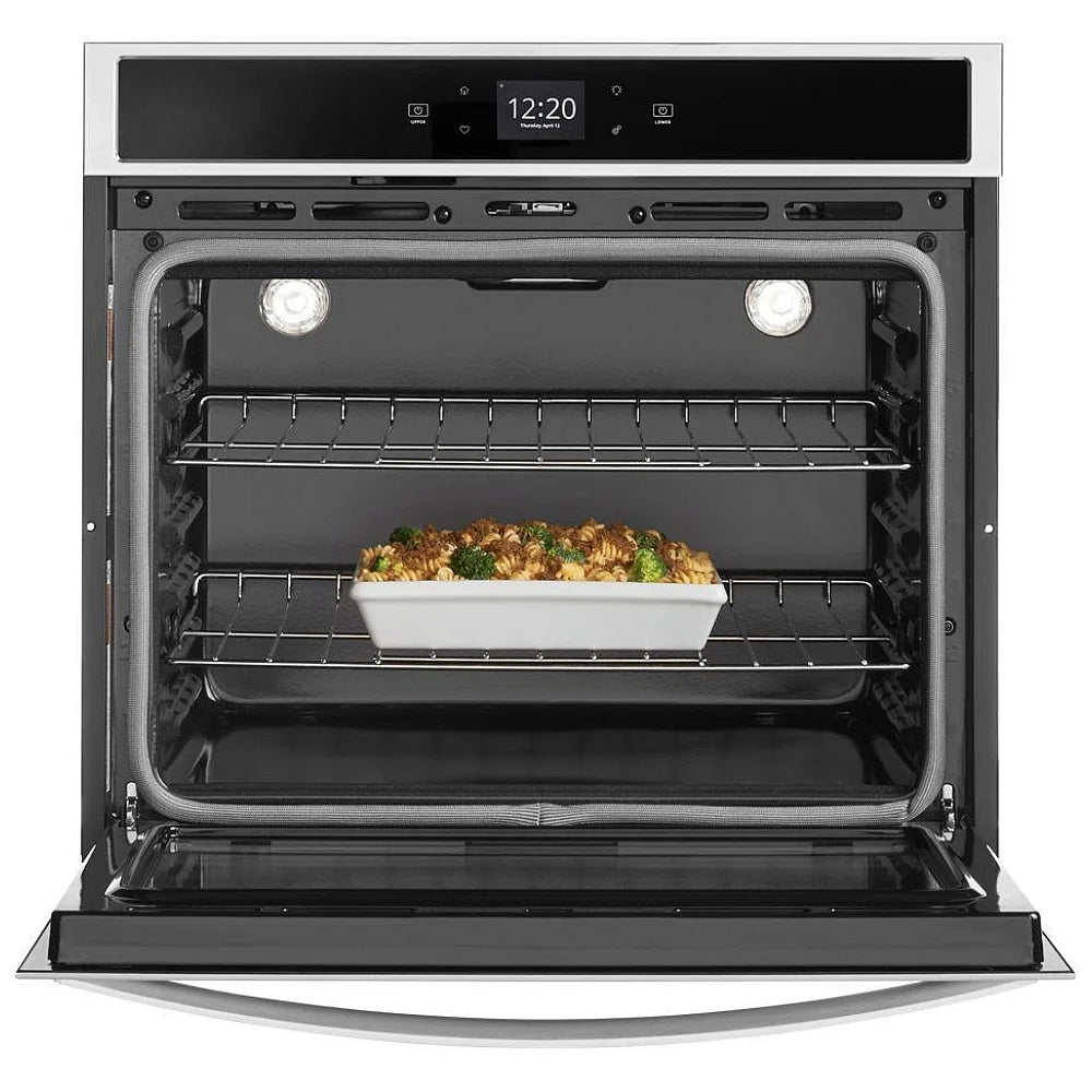 Whirlpool 30 Inch Stainless Steel Self Clean Wall Oven WOS51EC0HS