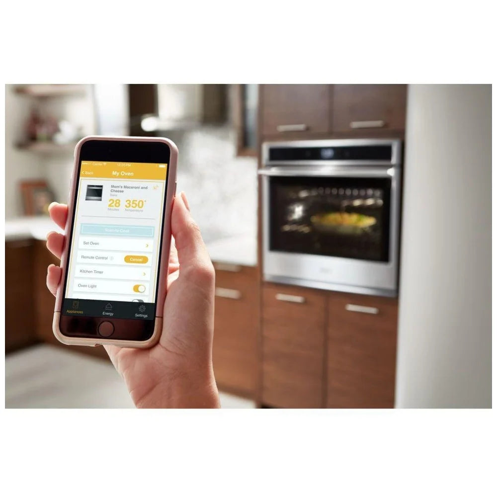 Whirlpool 30 Inch Stainless Steel Self Clean Wall Oven WOS51EC0HS