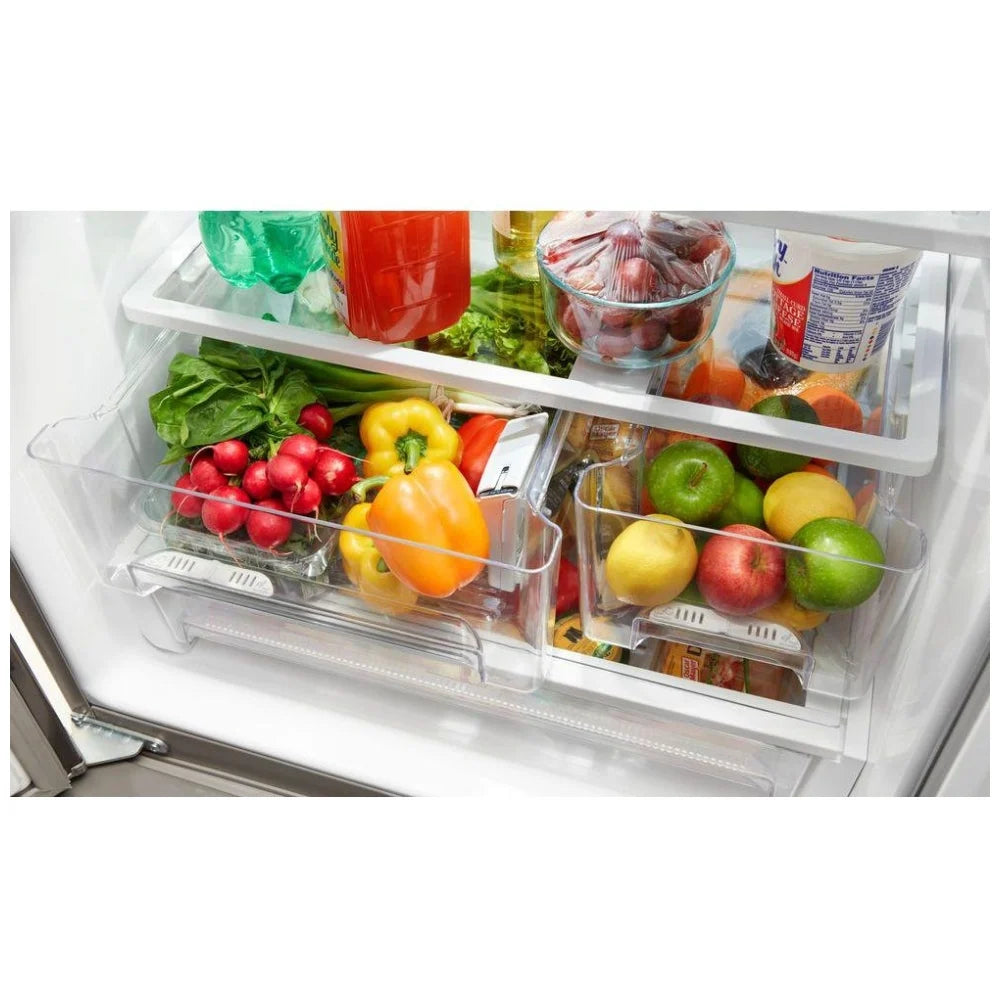 Whirlpool WRF560SEHZ – 30" Wide French Door Fridge with Ice Maker, 20 cu. ft.