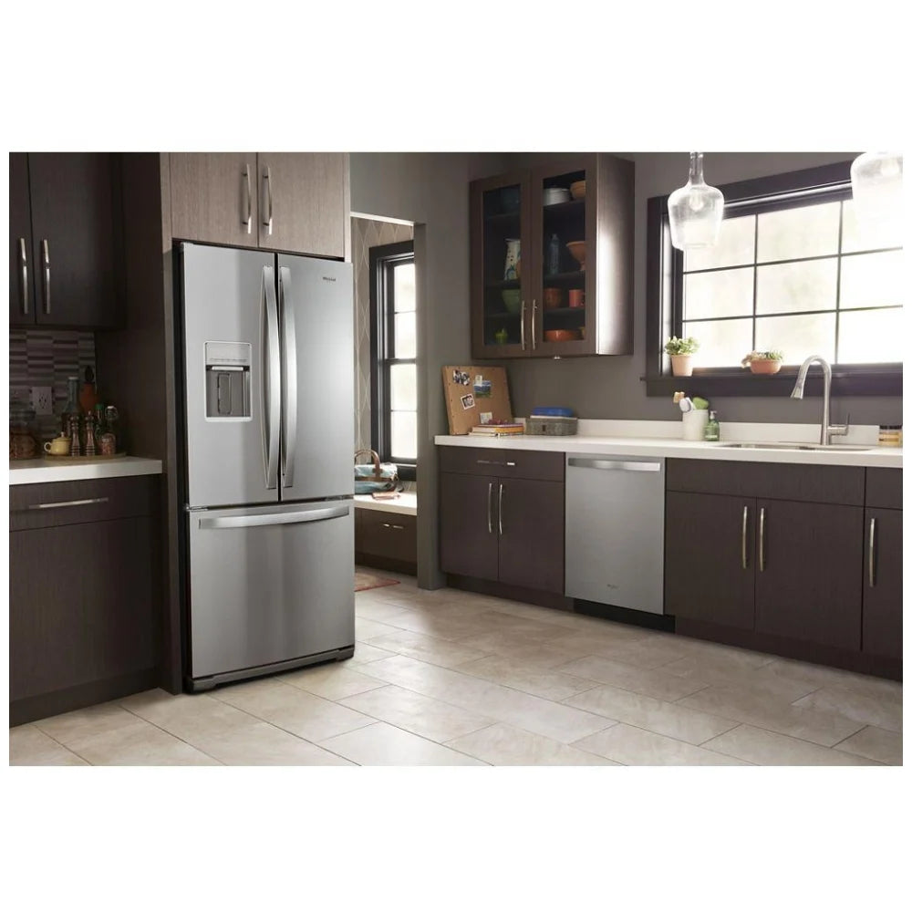 Whirlpool WRF560SEHZ – 30" Wide French Door Fridge with Ice Maker, 20 cu. ft.