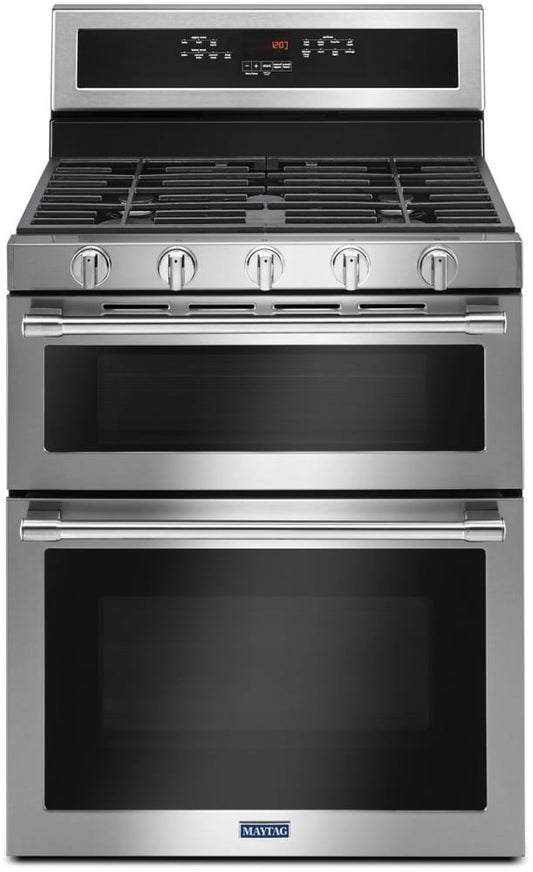 30 Inch Double Oven Gas Range With True Convection