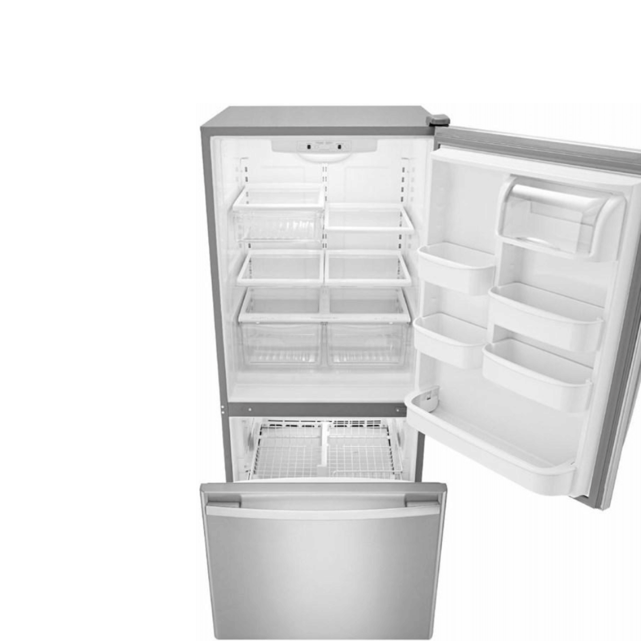 Amana 30 Inch Bottom-freezer Refrigerator ABB1924BRM