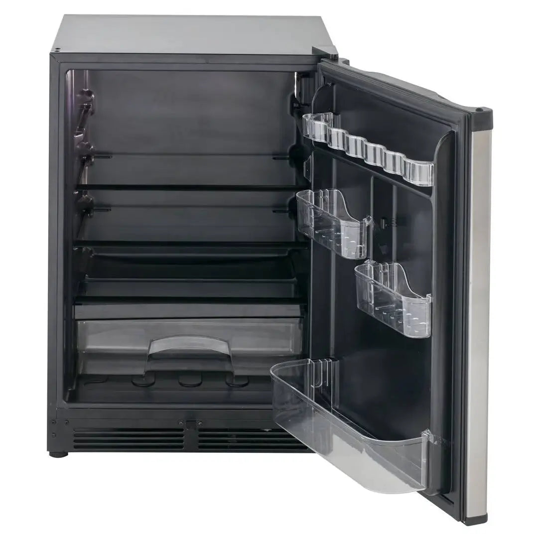 Compact Stainless Steel Refrigerator 5.2 cu.ft.