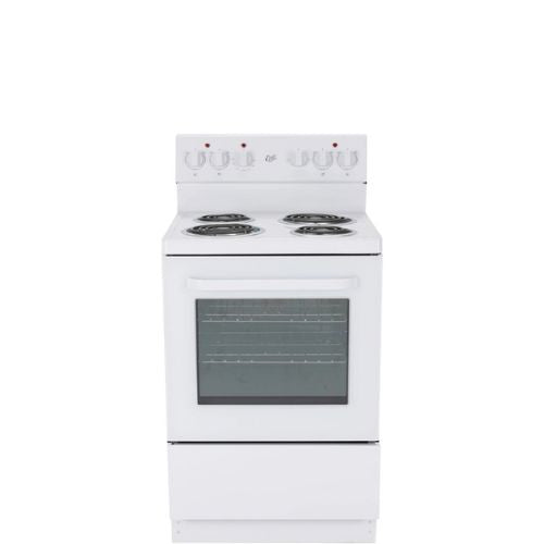 Epic 24 Inch Apartment Size Electric Freestanding Range EER239W-1