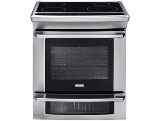 Slide In Induction Range 30 Inch 4.2 cu.ft with Wave-Touch Controls & Self Clean