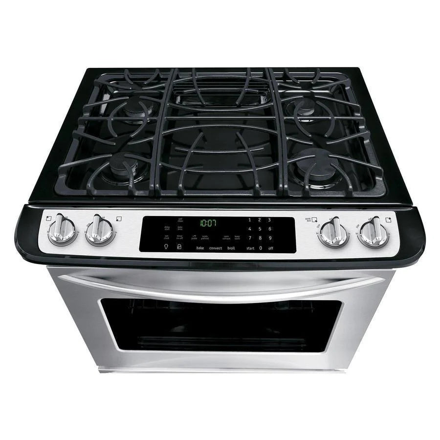 Frigidaire Gallery 30'' SlideIn Gas Range The Appliance Advantage