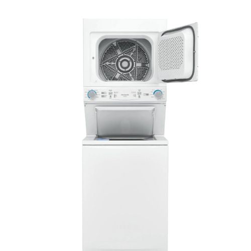 Frigidaire 27 Inch Unitized Stacked Washer Dryer Combo FLCE752CAW