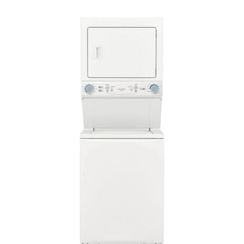 Frigidaire 27 Inch Unitized Stacked Washer Dryer Combo FLCE752CAW