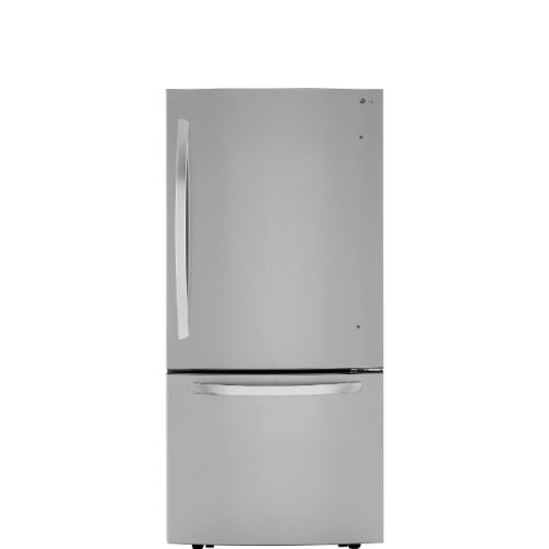 LG 33 Inch Bottom-Freezer Stainless Steel Refrigerator 26 Cu.Ft. LRDC2603S