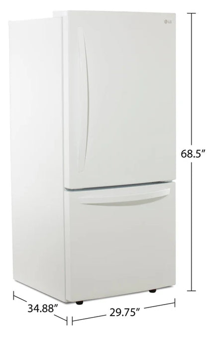22 Cu.Ft. Bottom Freezer Refrigerator
