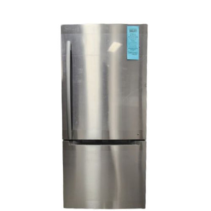 Bottom Freezer Stainless Steel Refrigerator 19 Cu.ft.