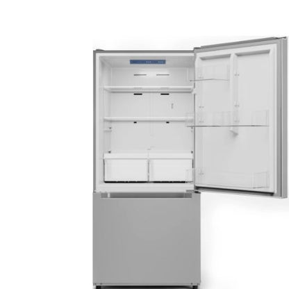 30" Bottom Freezer Stainless Steel Refrigerator 19 Cu.ft.