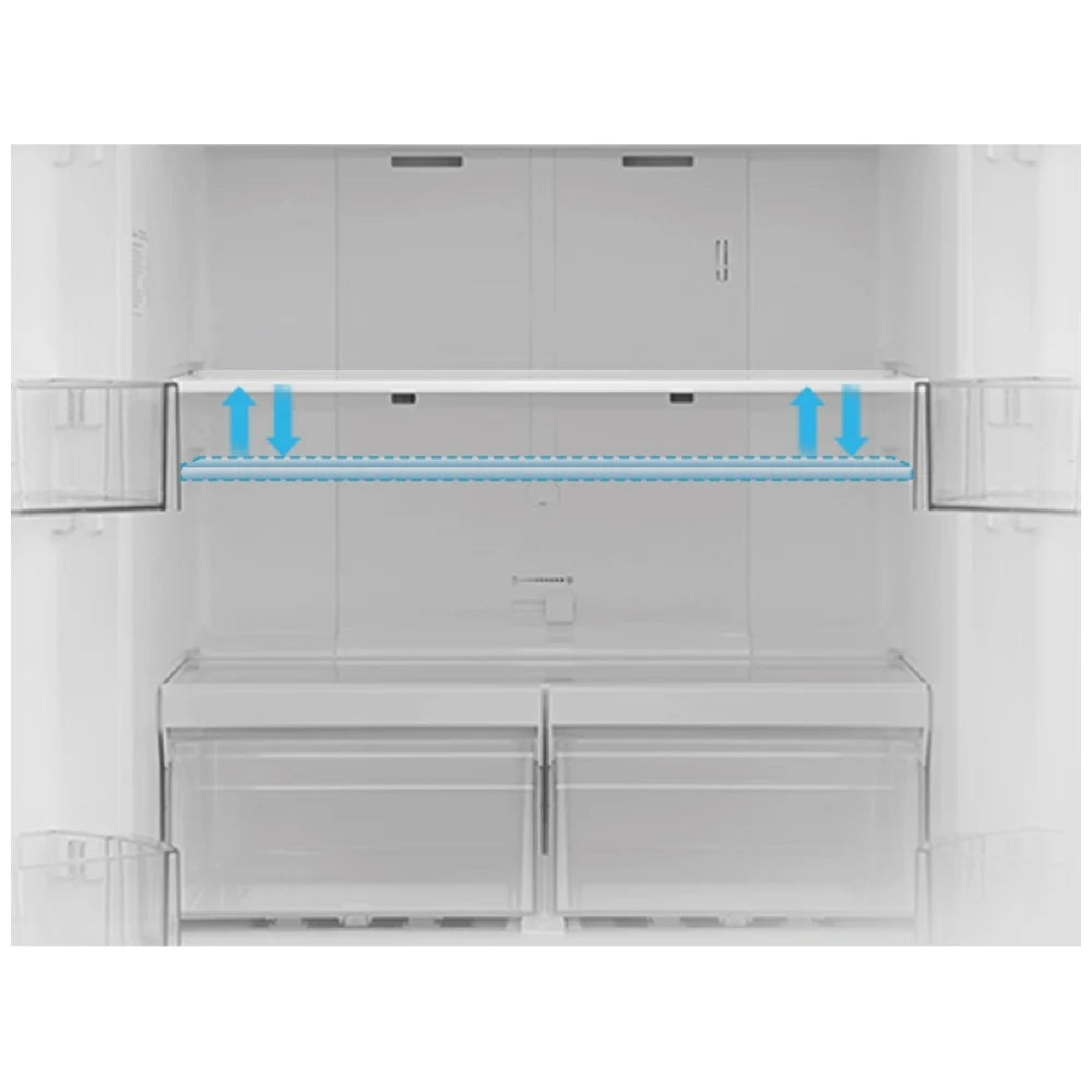 Midea MRF18B4AST 18.4 cu. ft. French Door Refrigerator – Compact, Energy-Efficient Design