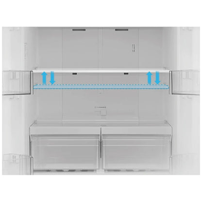 Midea MRF18B4AST 18.4 cu. ft. French Door Refrigerator – Compact, Energy-Efficient Design