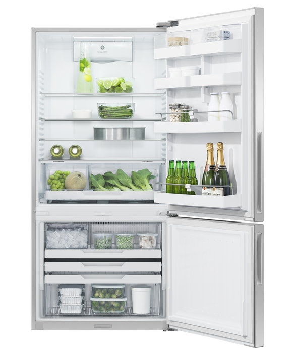 Freestanding Refrigerator Freezer, 32 Inch, 17.5 cu ft, Ice & Water