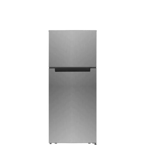 Apartment Sized Top Freezer Stainless Steel Refrigerator 12 Cu.ft.
