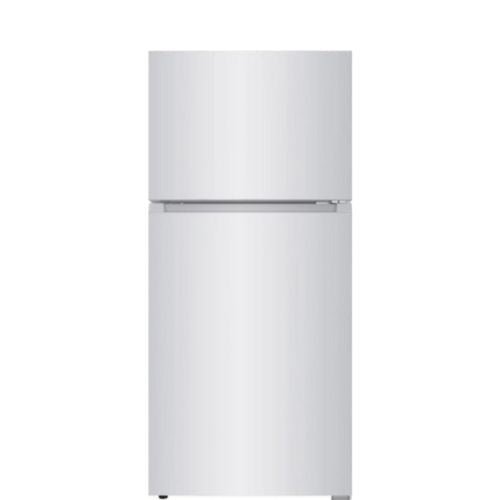 Top Freezer Stainless Steel Refrigerator 21 Cu.ft.