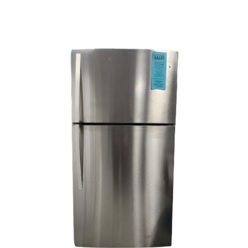 33" Top-freezer Stainless Steel Refrigerator 21 Cu.ft.