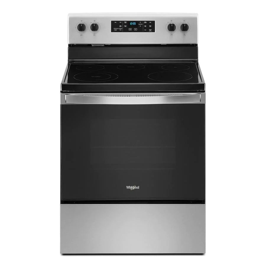 Whirlpool Electric Ceramic Top Stainless Steel Range YWFE505W0JZ