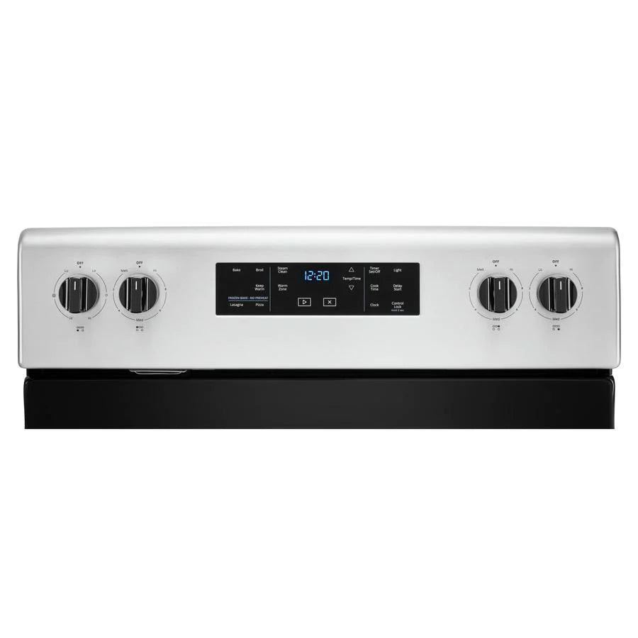 Whirlpool Electric Ceramic Top Stainless Steel Range YWFE505W0JZ