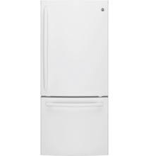Load image into Gallery viewer, GE - 20.9 Cu. Ft. Bottom Freezer Refrigerator - GBE21A
