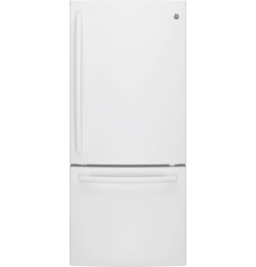 GE - 20.9 Cu. Ft. Bottom Freezer Refrigerator - GBE21A