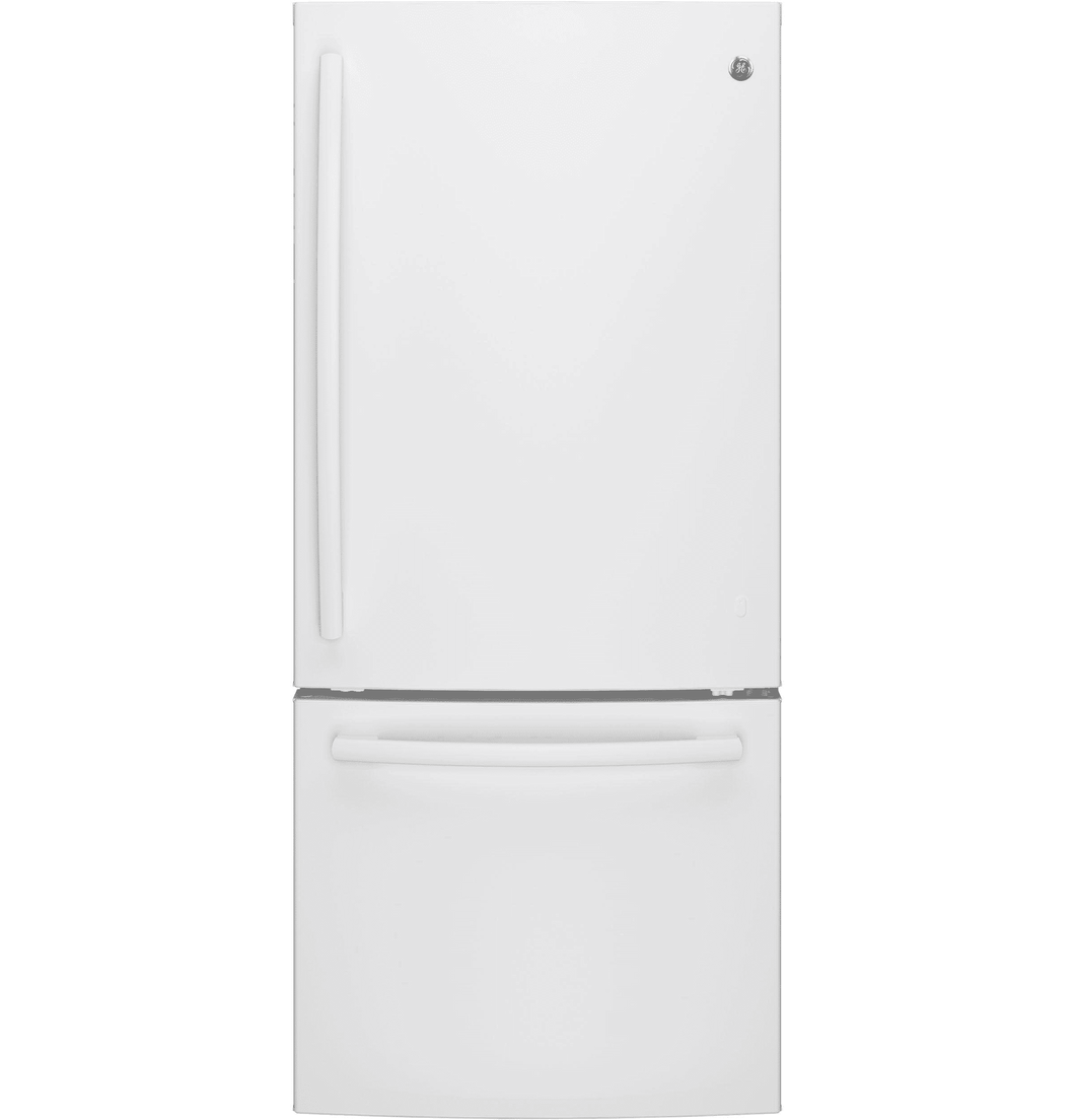GE - 20.9 Cu. Ft. Bottom Freezer Refrigerator - GBE21A