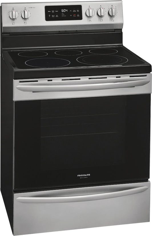 30'' Freestanding Electric Range With Steam Clean