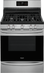 Frigidaire Gallery 30'' Freestanding Gas Range with Steam Clean - GCRG3038AF