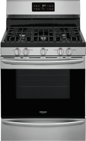Frigidaire Gallery 30'' Freestanding Gas Range with Steam Clean - GCRG3038AF