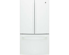 Load image into Gallery viewer, GE - 26.7 Cu. Ft. Bottom Mount French Door Refrigerator - GNE27J
