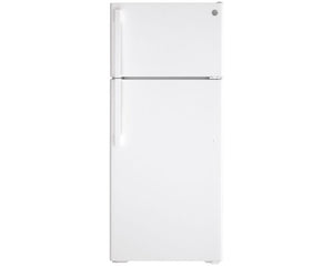 GE - 17.5 Cu. Ft. Top-Freezer Refrigerator - GTE18DTNRWW
