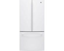 Load image into Gallery viewer, GE - 18.6 Cu. Ft. Counter-Depth Bottom Mount French Door Refrigerator - GWE19J
