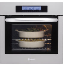 Load image into Gallery viewer, HAIER - 24&quot; Single 2.0 Cu. Ft. True European Convection Oven - HCW2360AES
