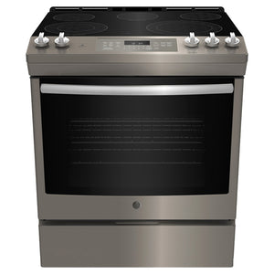 GE - 30" Electric Slide-In True Convection Range - JCS840