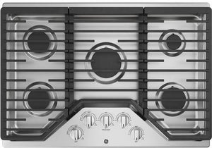 GE - 30 Inch Built-In Deep-Recessed Edge-to-Edge Gas Cooktop - JGP5030