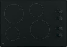 Load image into Gallery viewer, GE - 30 Inch Electric Smoothtop Cooktop Black - JP3030DJBB
