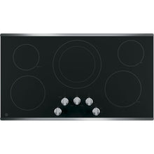 Load image into Gallery viewer, GE 36 Inch Electric Cooktop - JP3036SLSS
