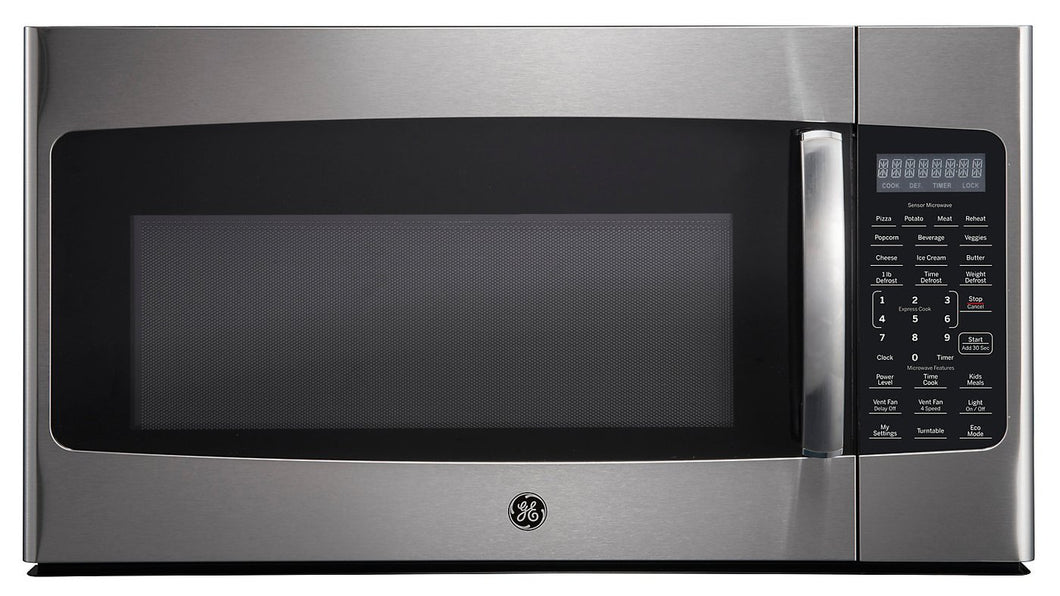 GE - 1.6 Cu. Ft. Over-the-Range Microwave Oven - JVM2185SMSS