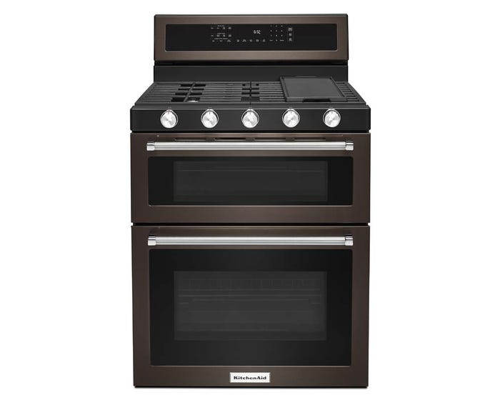 30-inch 5 Burner Gas Double Oven Convection Range