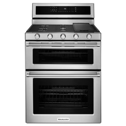 30-inch 5 Burner Gas Double Oven Convection Range