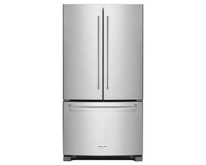 KitchenAid - 20 Cu. Ft. Counter Depth Fridge With Interior Water Dispenser - KRFC300