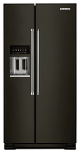 Load image into Gallery viewer, KitchenAid - 24.8 cu.ft. Side-by-Side Refrigerator with Exterior Ice and Water - KRSF705
